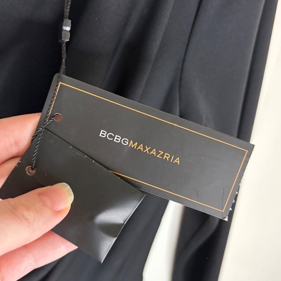 BCBGMAXAZRIA Black Cocktail Dress SZ XS NWT - Picture 6 of 9